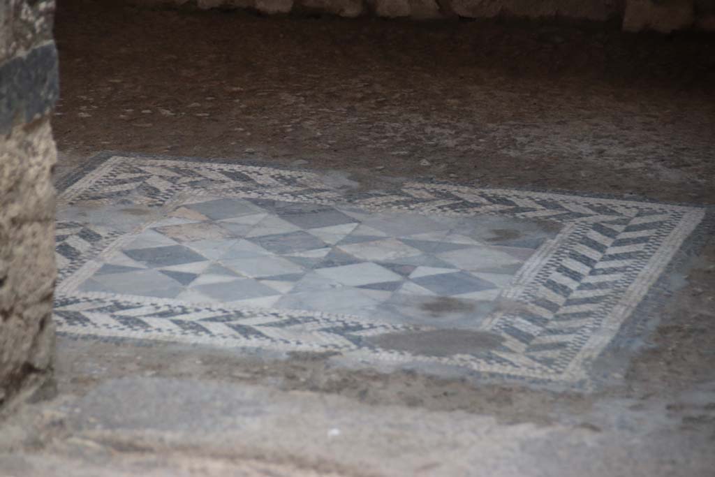 VII.2.45 Pompeii, September 2017. Flooring from cubiculum in centre of east side of atrium. Photo courtesy of Klaus Heese.