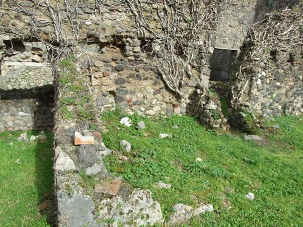 VII.3.4 Pompeii. March 2009. Second small cubiculum on east side.