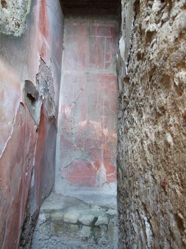 VII.3.29 Pompeii. March 2009. Room 7. Stairs to upper floor, and area under stairs .