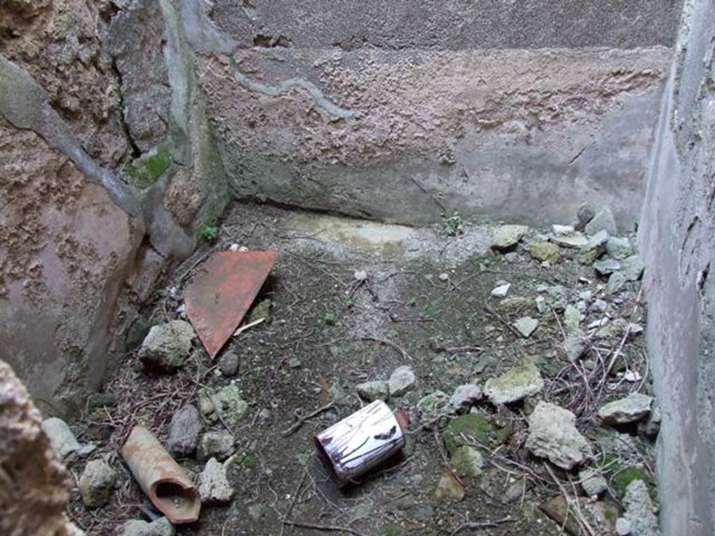 VII.3.29 Pompeii. March 2009. Room 9. Floor of lightwell.