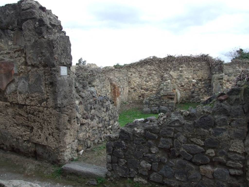 VII.3.39 Pompeii. December 2007. Entrance.