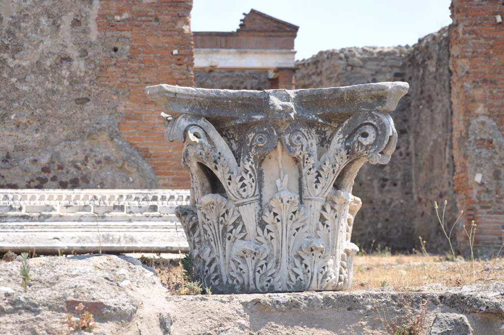 VII.4.1, Pompeii. July 2017. Looking east towards capital.
Foto Anne Kleineberg, ERC Grant 681269 DÉCOR.