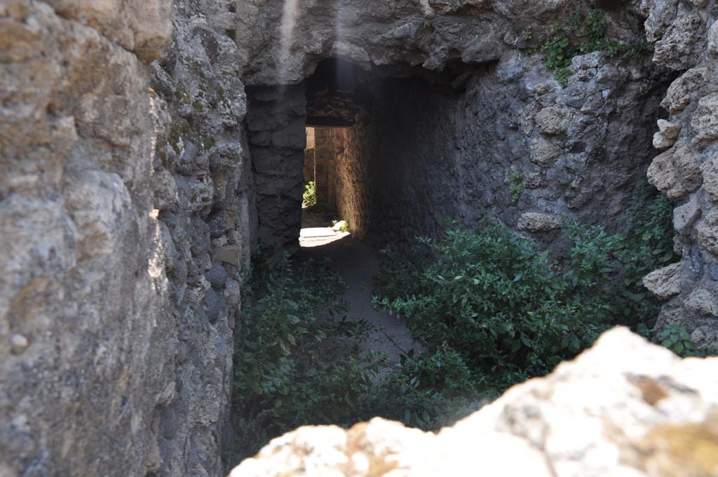 VII.4.1, Pompeii. July 2017. Looking south over wall in Via della Fortuna.
Foto Anne Kleineberg, ERC Grant 681269 DÉCOR.