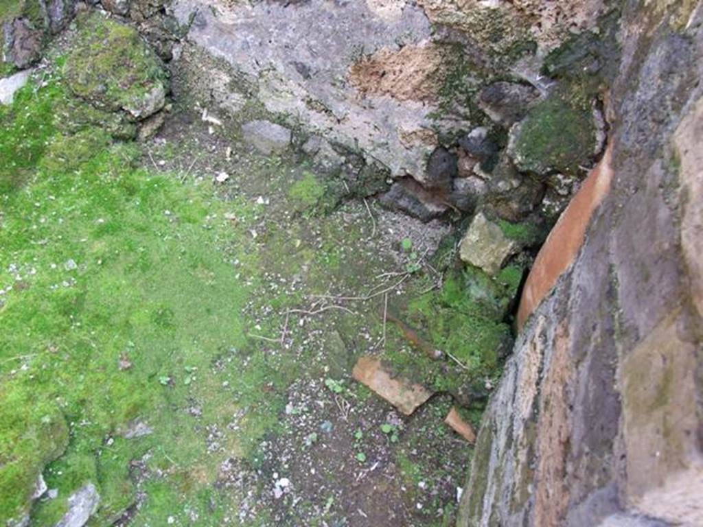 VII.4.4 Pompeii. March 2009. Latrine in Kitchen in south west corner.