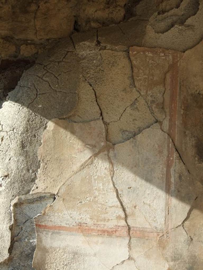 VII.4.31/51 Pompeii. March 2009.
Room 29, north wall with remains of wall painting.
