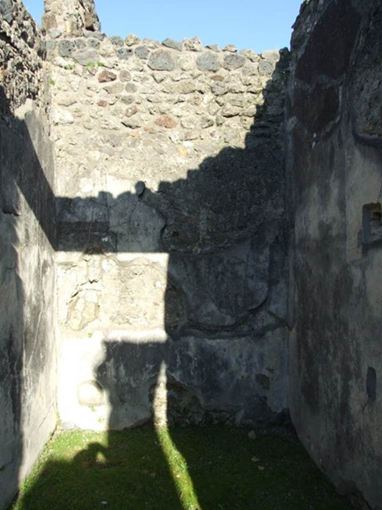 VII.4.31 Pompeii. March 2009. Room 30. East wall.