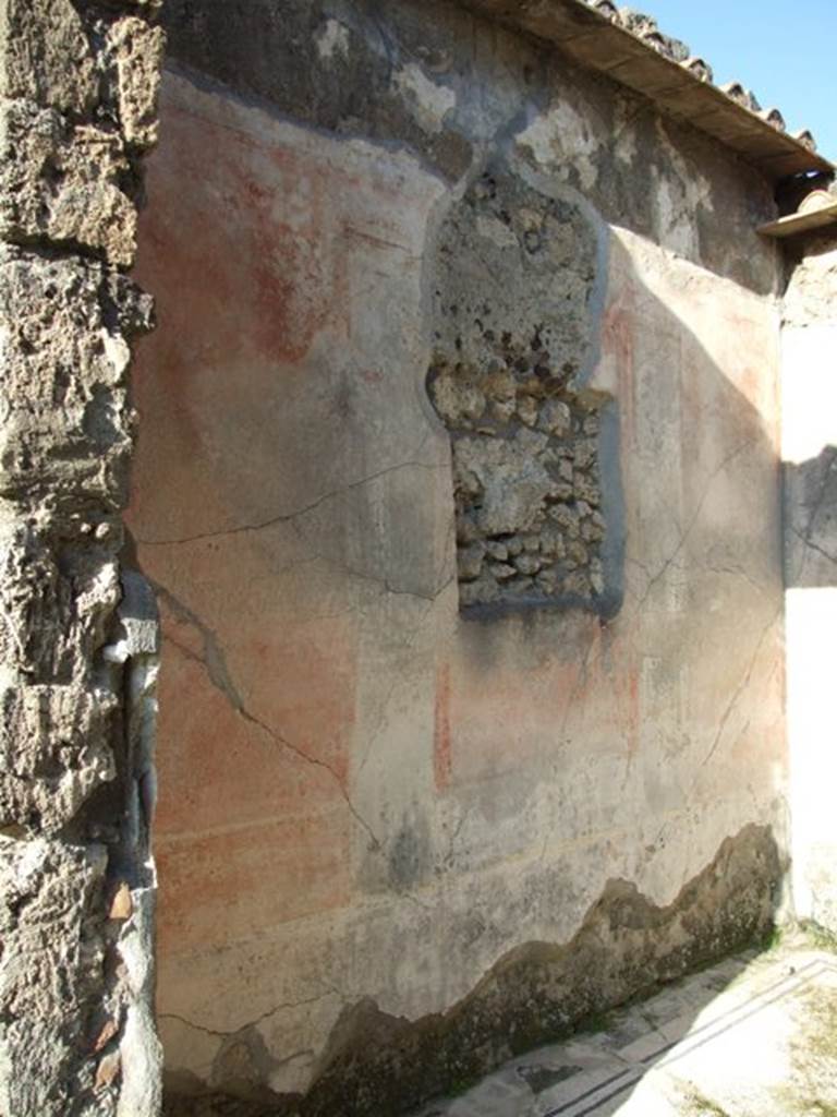VII.4.31 Pompeii. March 2009. Room 31. North wall.