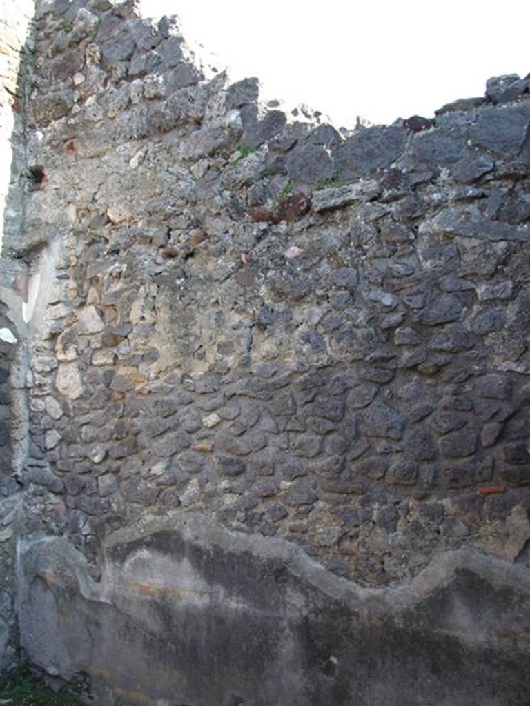 VII.4.31 Pompeii. March 2009. Room 35. South wall.