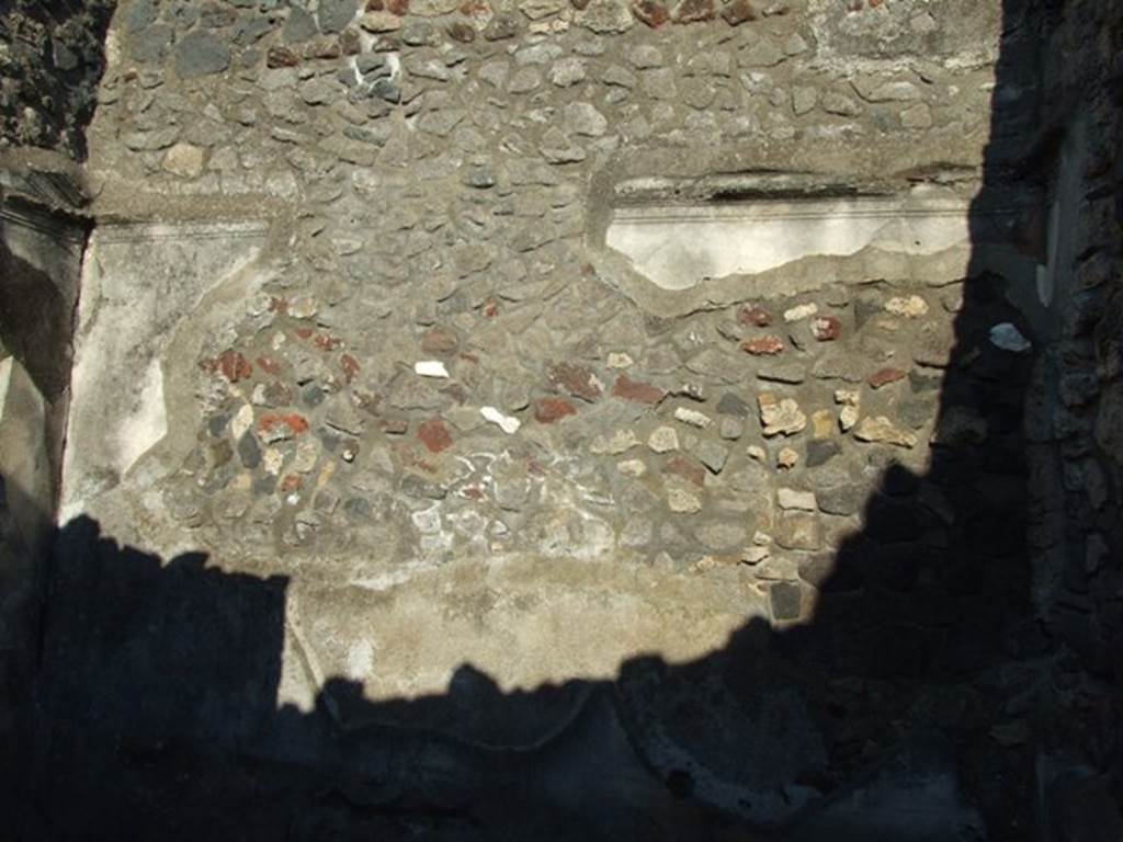 VII.4.31 Pompeii. March 2009. Room 35. East wall.