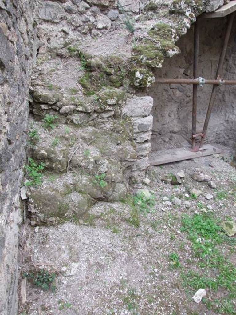 VII.4.36 Pompeii. December 2007. Lower part of staircase to upper floor.