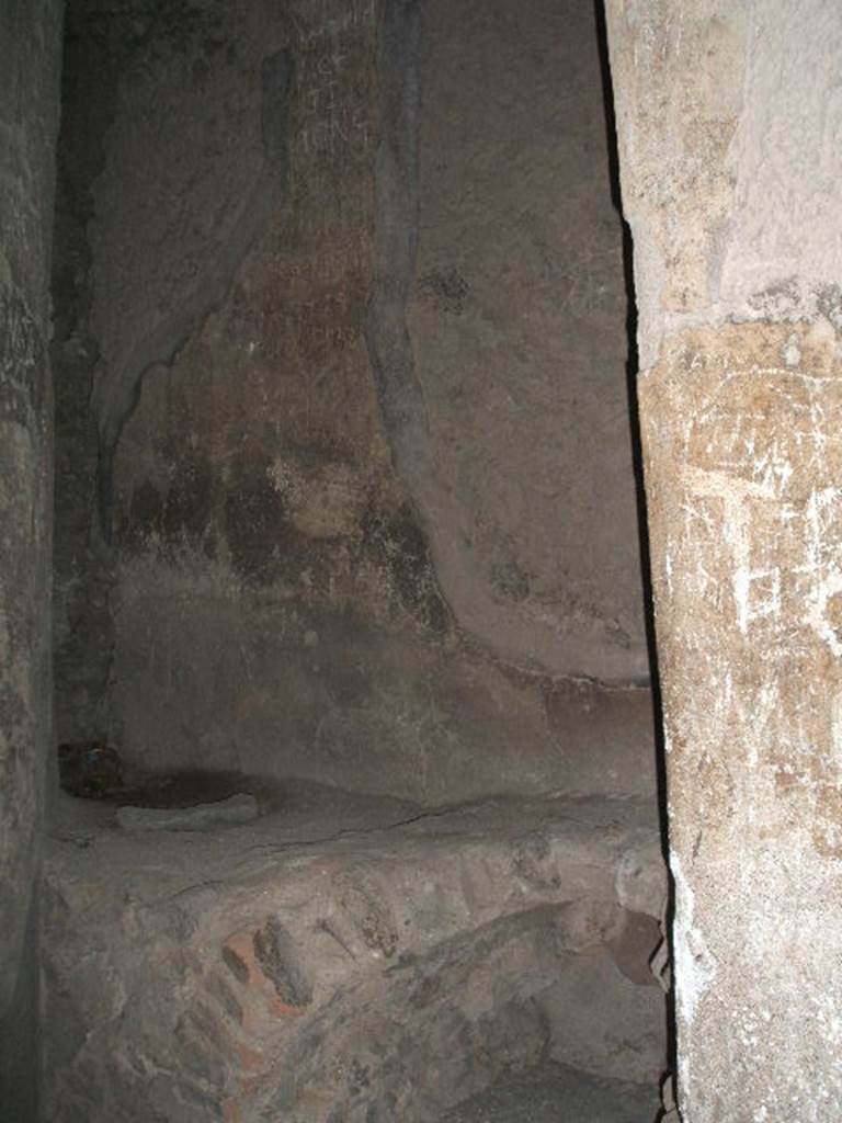 VII.4.37 Pompeii. May 2006. North wall.