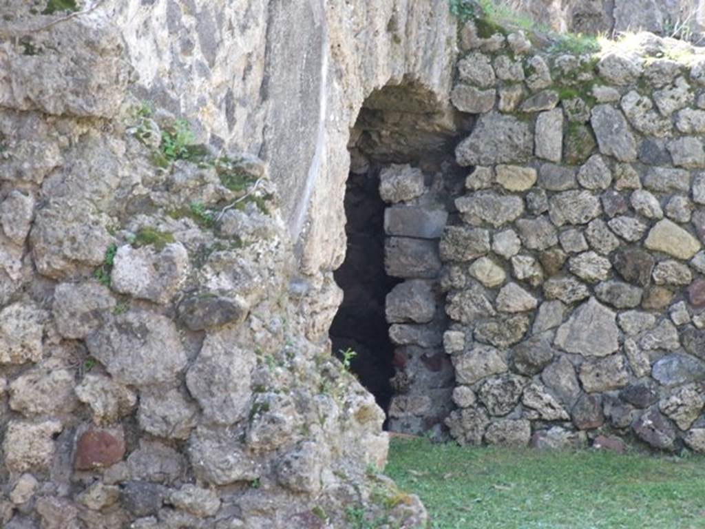 VII.4.39 Pompeii. March 2009. Arched recess in south west corner.