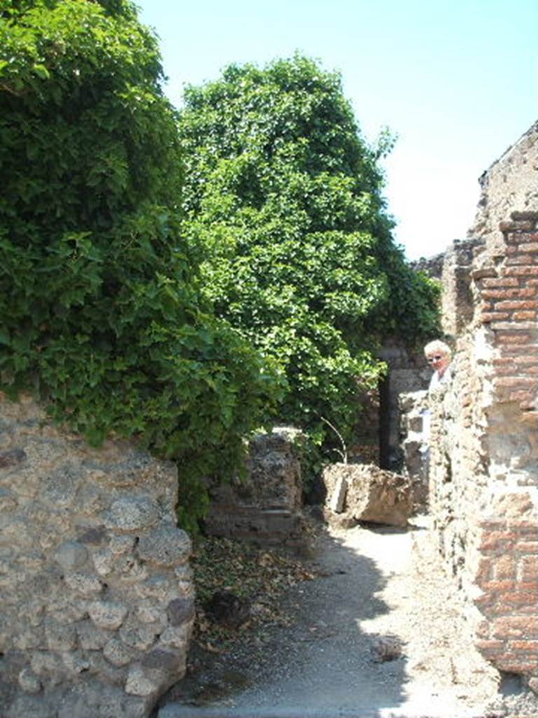 VII.4.40 Pompeii. May 2005. Looking west.