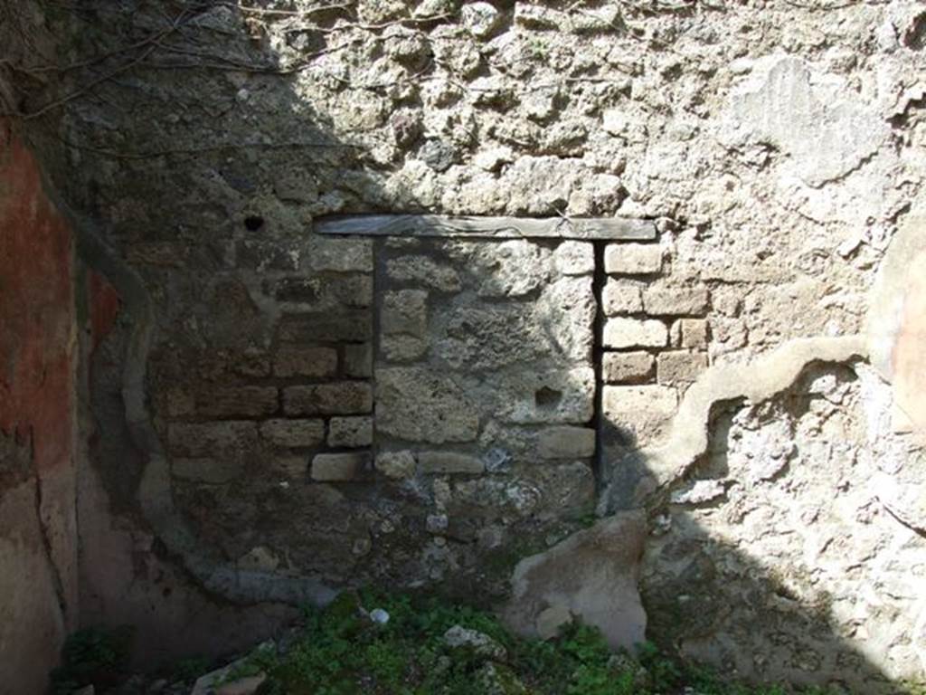VII.4.56 Pompeii. March 2009. Room 4. North wall.