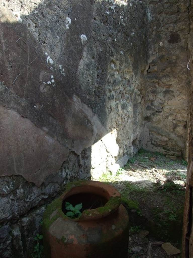 VII.4.56 Pompeii. March 2009. Room 8. Looking south to staircase entrance doorway.