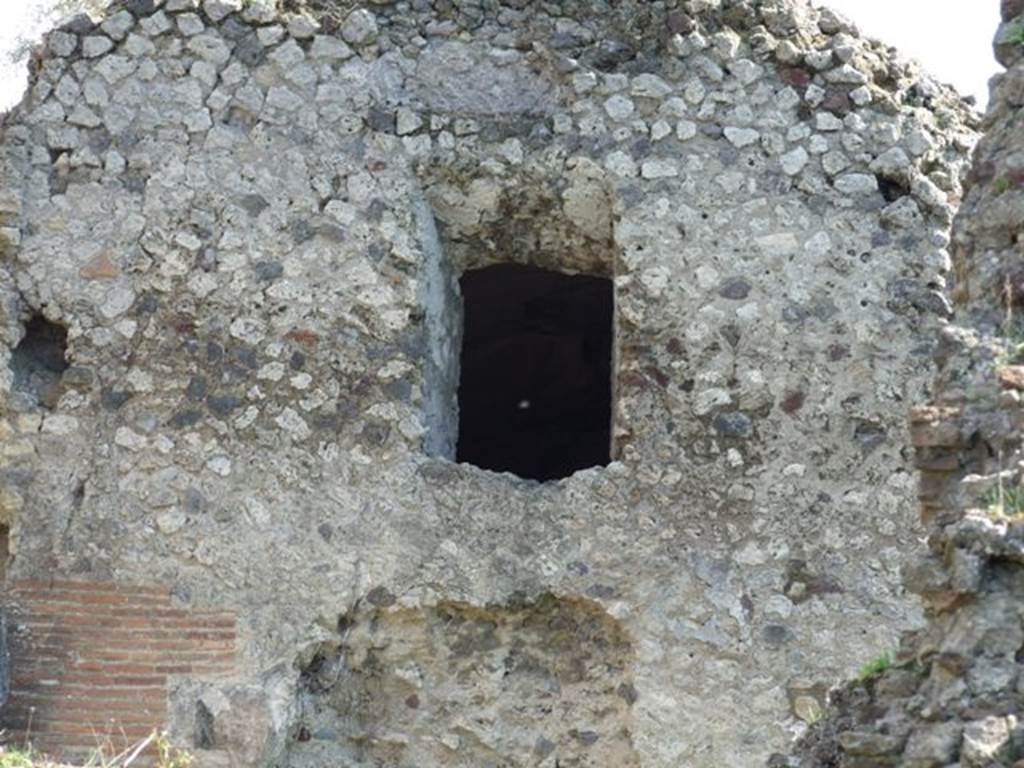 VII.6.16 Pompeii. March 2009. Upper south wall.