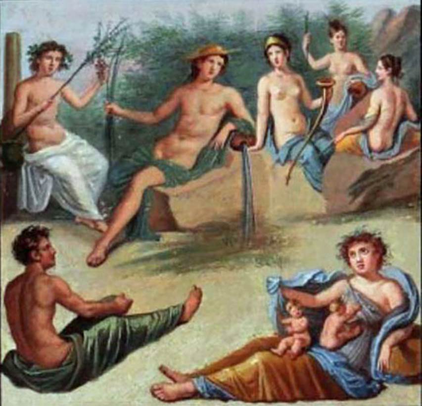 VII.9.7 and VII.9.8 Pompeii. Macellum. Detail from ADS 730 of the Sarno painting in centre of east wall of large room in south-east corner.
Photo © ICCD. http://www.catalogo.beniculturali.it
Utilizzabili alle condizioni della licenza Attribuzione - Non commerciale - Condividi allo stesso modo 2.5 Italia (CC BY-NC-SA 2.5 IT)