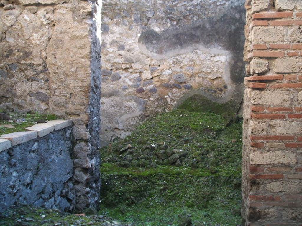 VII.10.8 Pompeii. December 2004. Looking south from kitchen area, towards small room or cupboard