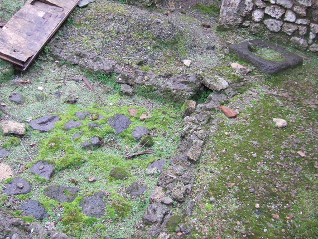 VII.11.2 Pompeii. Dwelling house. Impluvium and cistern head. December 2005.