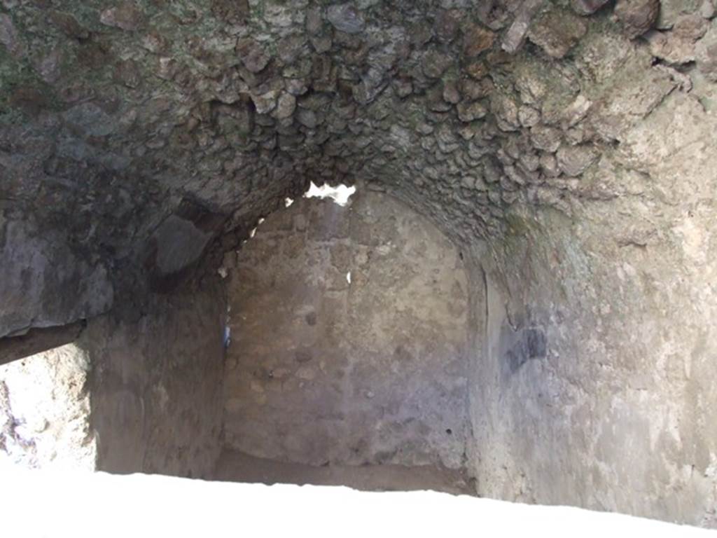 VII.11.9 Pompeii. House with stable. December 2007. Vaulted or arched stable room.