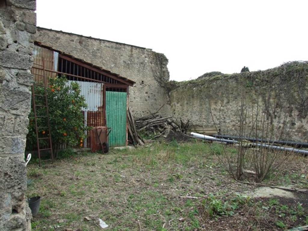 VII.11.14 Pompeii. March 2009. Garden “C”, South east corner.
