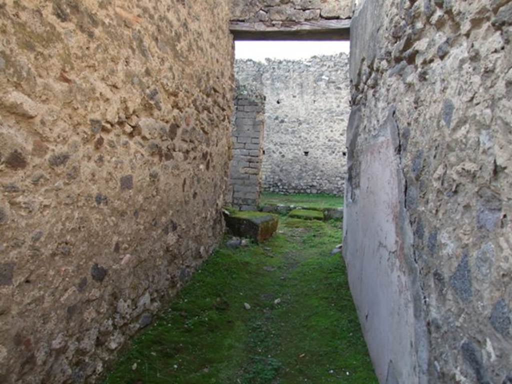 VII.11.14 Pompeii. December 2007. Entrance fauces.