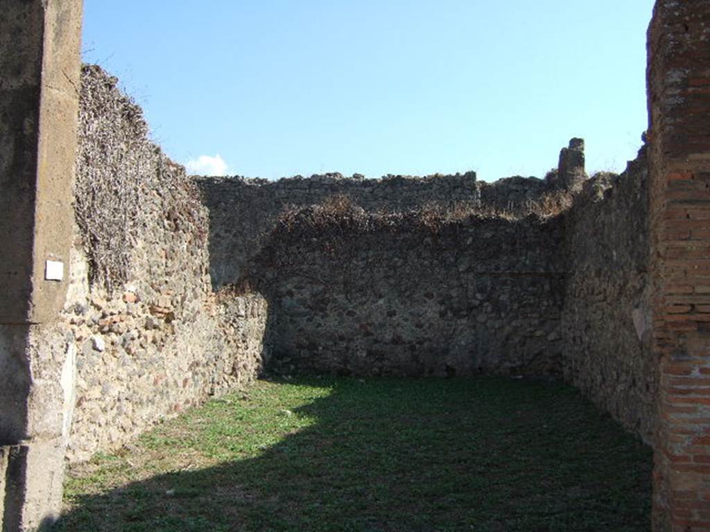 VII.12.6 Pompeii. September 2005. Looking south across shop-room.