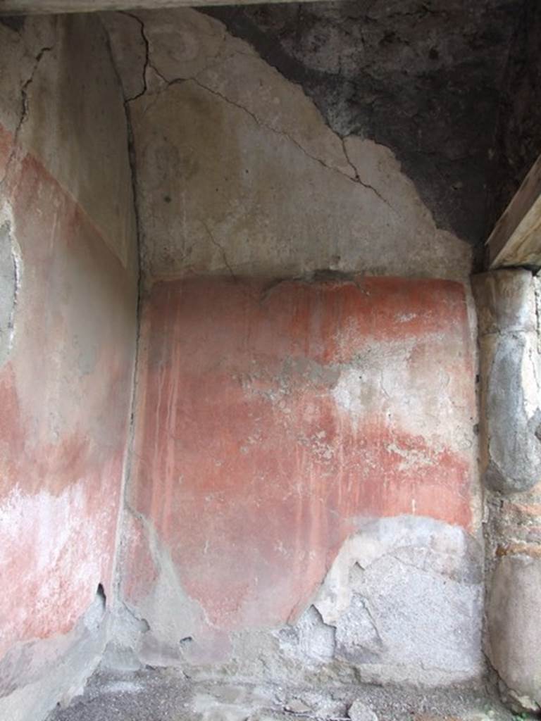 VII.14.5 Pompeii. March 2009. Lararium. West wall.