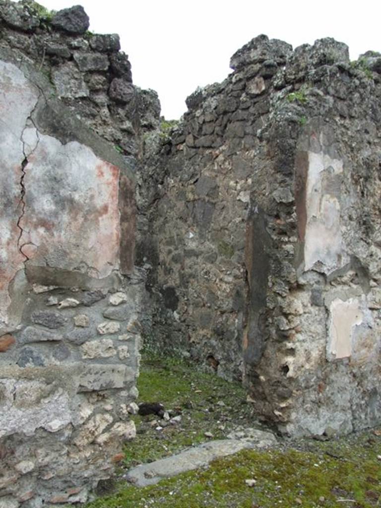 VII.14.5 Pompeii. March 2009. Doorway to Room 12.