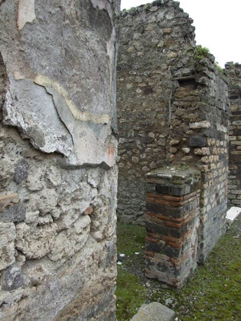 VII.14.5 Pompeii. March 2009. Doorway to Room 13.