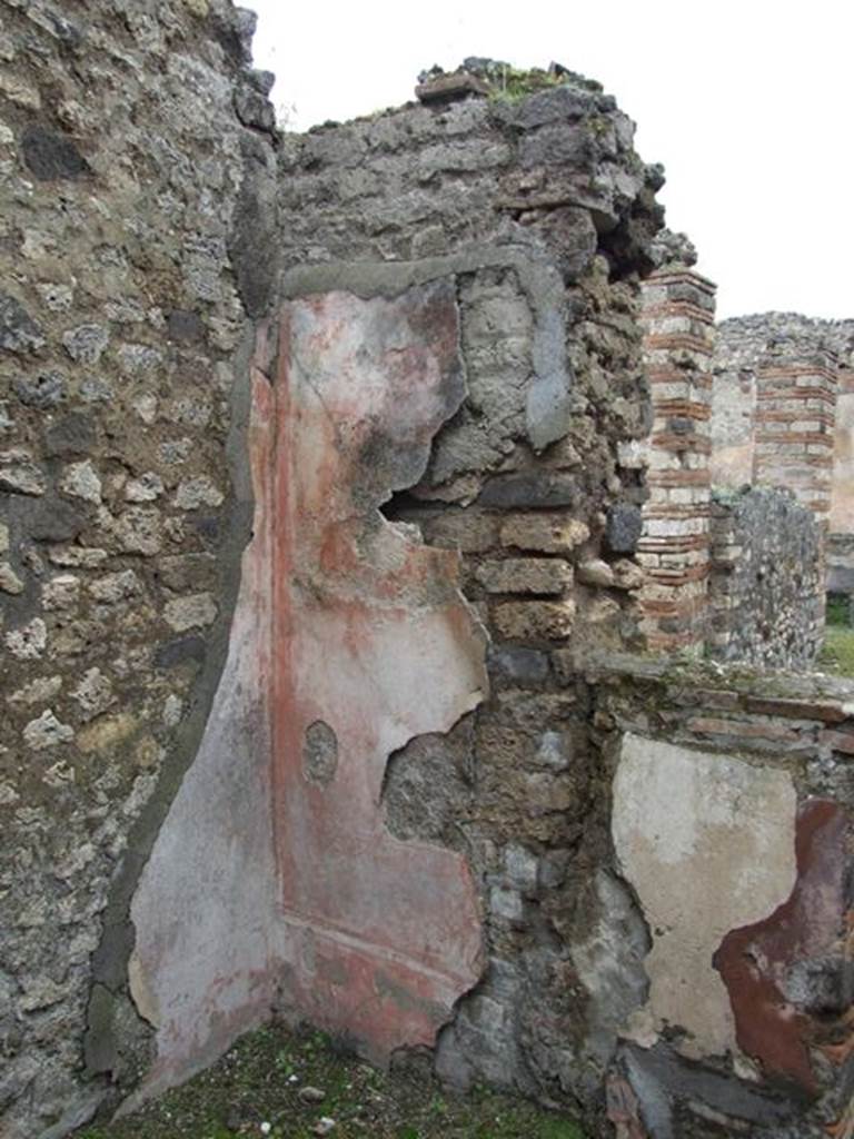 VII.14.5 Pompeii. March 2009. Room 13. North west corner.