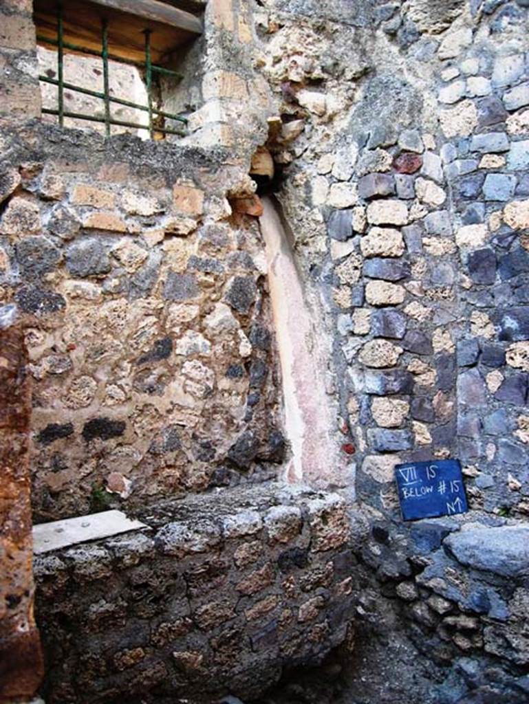 VII.15.16 Pompeii. July 2008. Room C, looking towards north-east corner.
Photo courtesy of Barry Hobson.