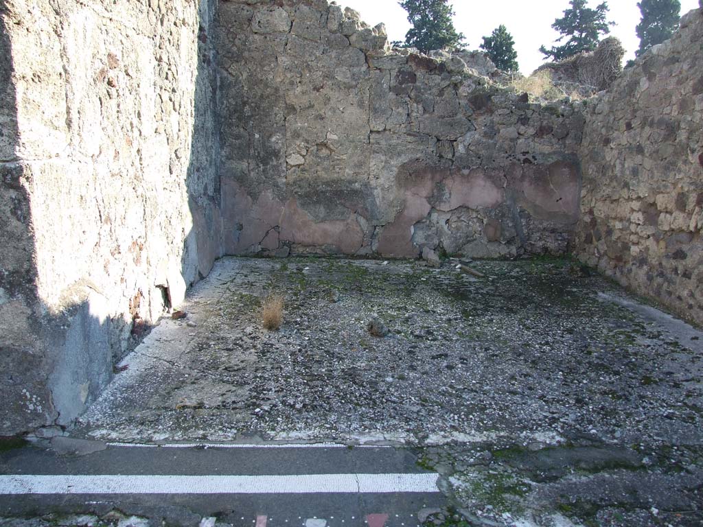 VII.16.13 Pompeii. December 2007. Room 14, looking south across ala.