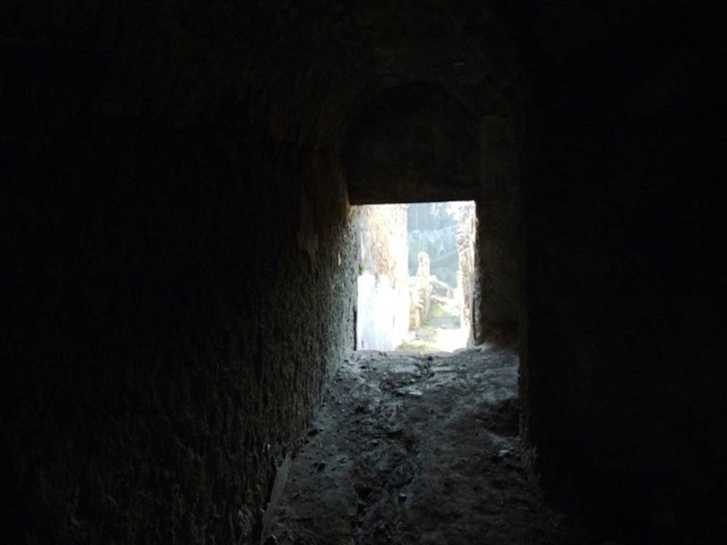 VII.16.13 Pompeii. December 2007. Corridor 40 to lower level.