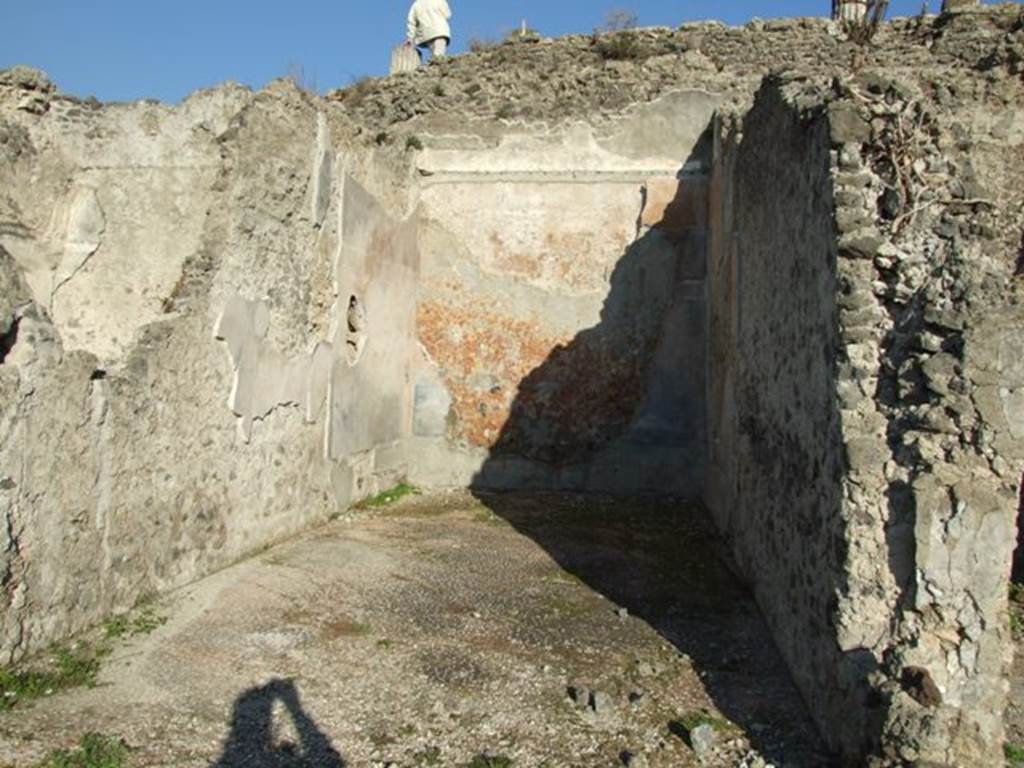 VII.16.13 Pompeii. December 2007. Room 31 on lower level, looking east.