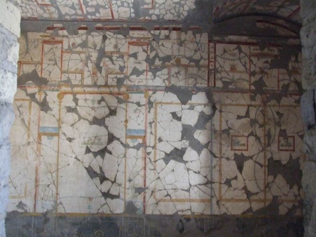 VII.16.17-22 Pompeii. December 2007. South wall of cubiculum.