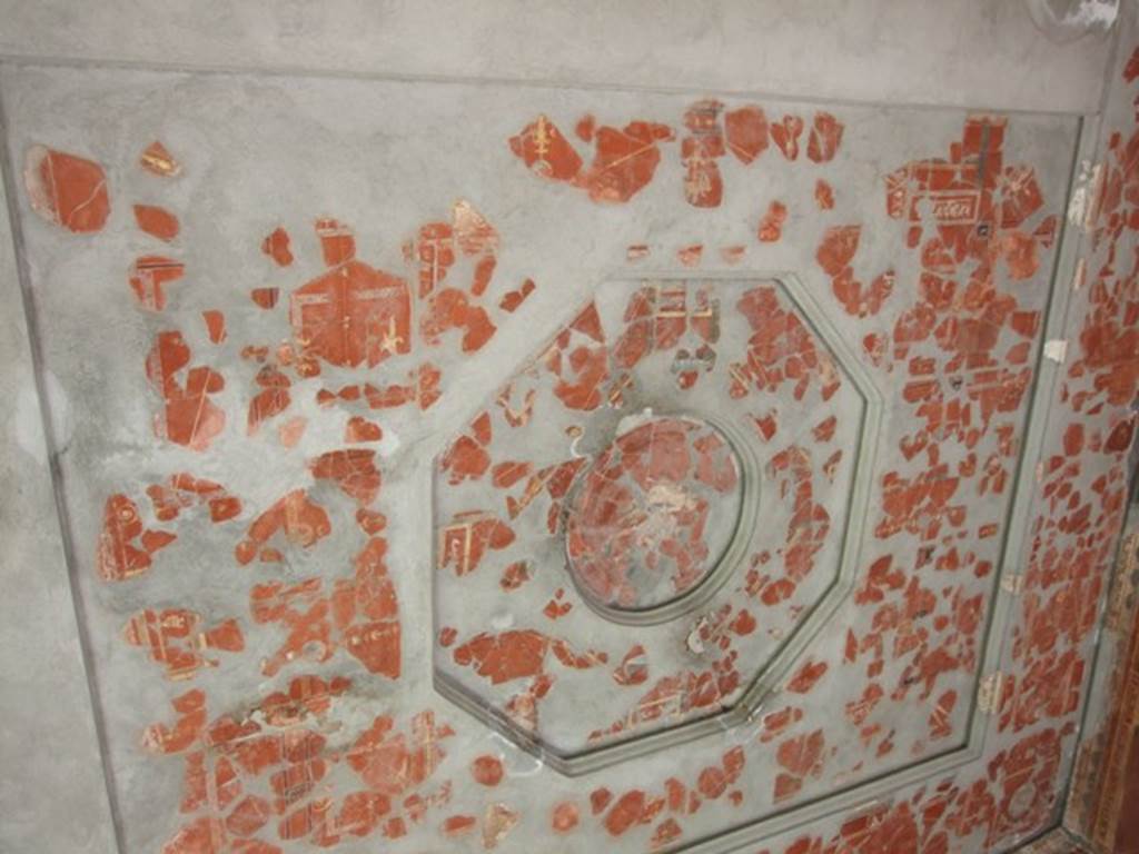 VII.16.17-22 Pompeii. December 2007. Painted ceiling.