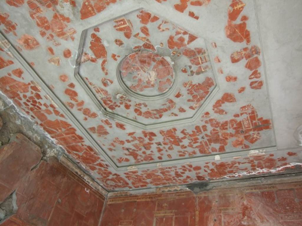 VII.16.17-22 Pompeii. December 2007. Painted ceiling.