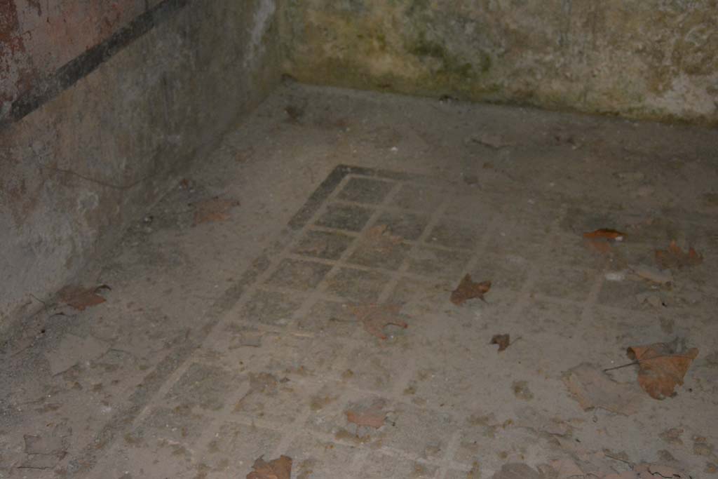 VII.16.17-22 Pompeii. October 2018. Room 24, detail of flooring in north-east corner.
Foto Annette Haug, ERC Grant 681269 DÉCOR.