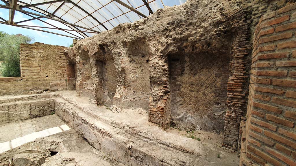 VII.16.a Pompeii. July 2021. Looking towards east side of pool.
Foto Annette Haug, ERC Grant 681269 DÉCOR.