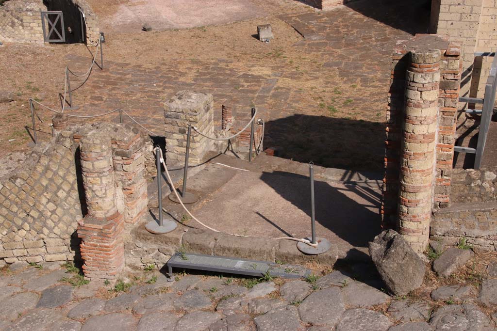 VII.16.a Suburban Baths. September 2019. Looking north to entrance doorway to courtyard C.
Photo courtesy of Klaus Heese.