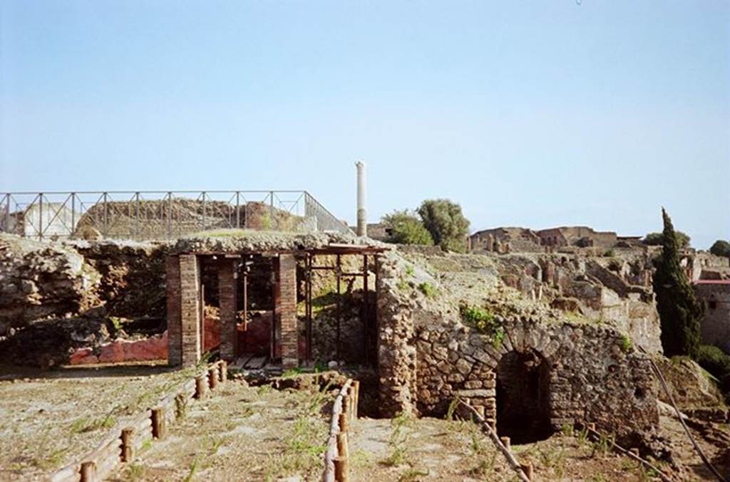 VIII.1.3 Pompeii. January 2010. South west corner. Photo courtesy of Rick Bauer.