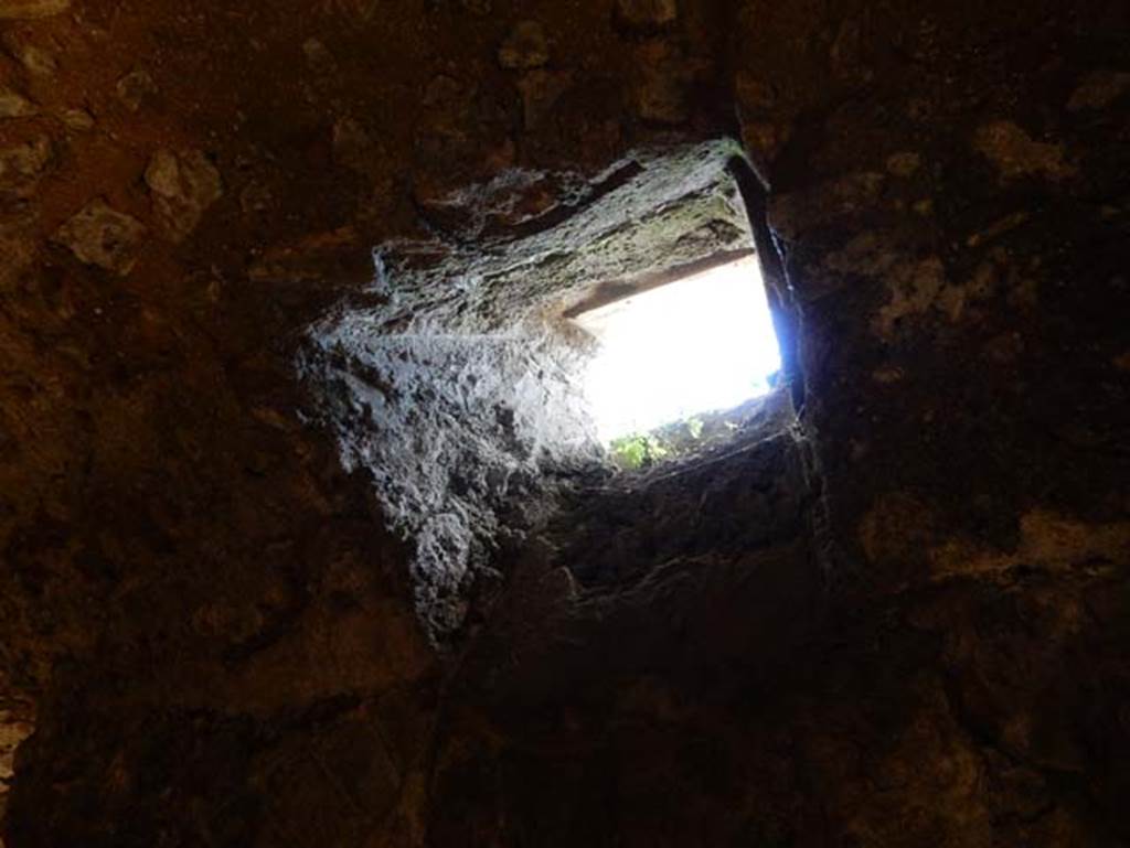 VIII.2.1 Pompeii. May 2018. Central window in south wall of corridor. Photo courtesy of Buzz Ferebee.