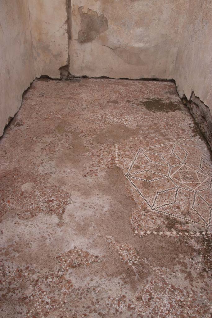 VIII.2.13 Pompeii. October 2020. Detail of flooring in room on north side of atrium.
Photo courtesy of Klaus Heese.