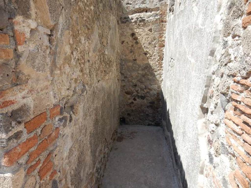 VIII.2.13 Pompeii. May 2018. Looking north in room next to small room on north side of atrium. Photo courtesy of Buzz Ferebee.