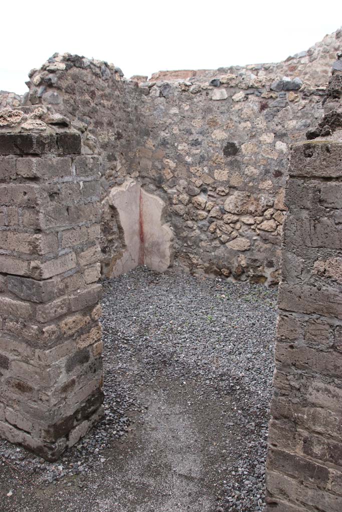 VIII.2.14 Pompeii. October 2020. Looking north-west through doorway of a rear room.
Photo courtesy of Klaus Heese.