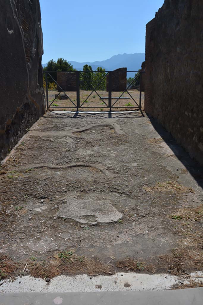 VIII.2.34 Pompeii. September 2019. Looking south along remaining flooring in entrance corridor.
Foto Annette Haug, ERC Grant 681269 DÉCOR.