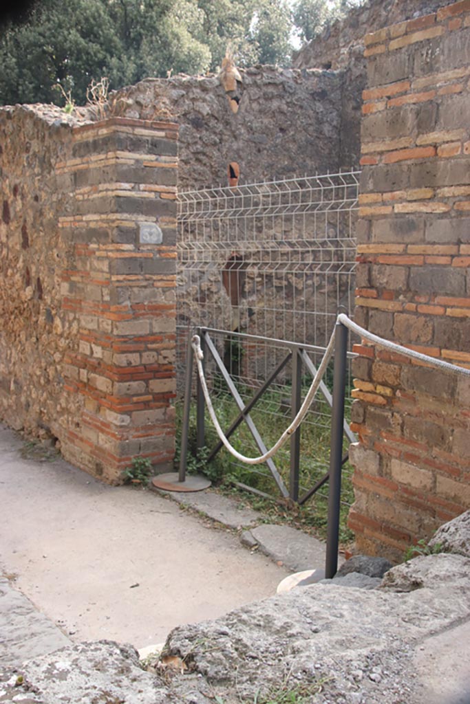 VIII.2.38 Pompeii. October 2023.
Looking east towards entrance doorway. Photo courtesy of Klaus Heese.