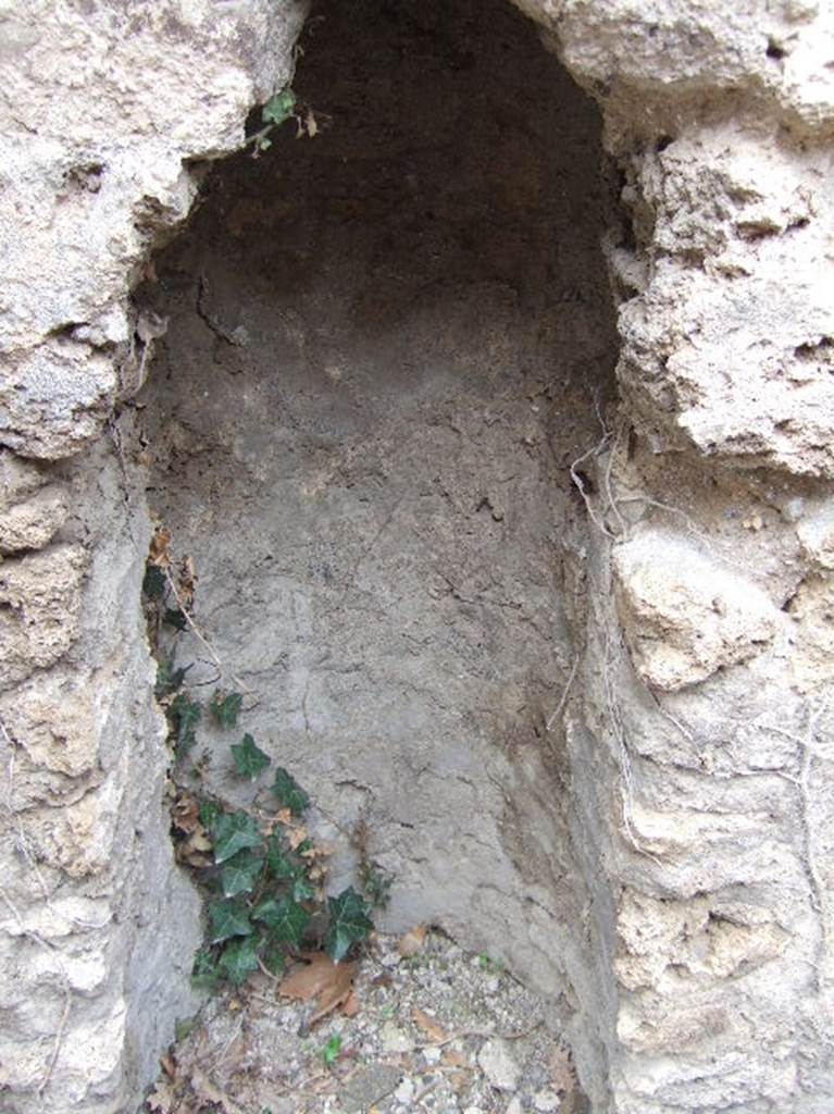 VIII.2.39 Pompeii. May 2006. Kitchen niche latrine.