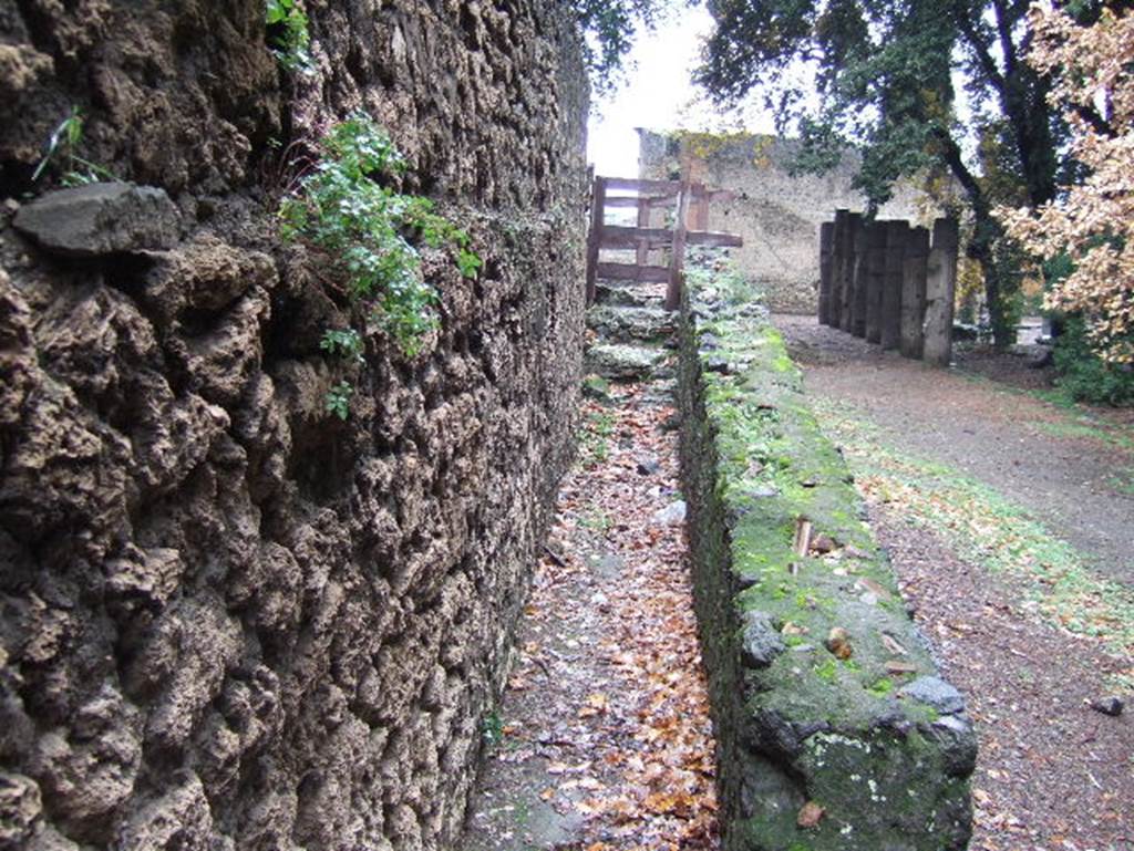 Side of VIII.2.39 from Triangular Forum